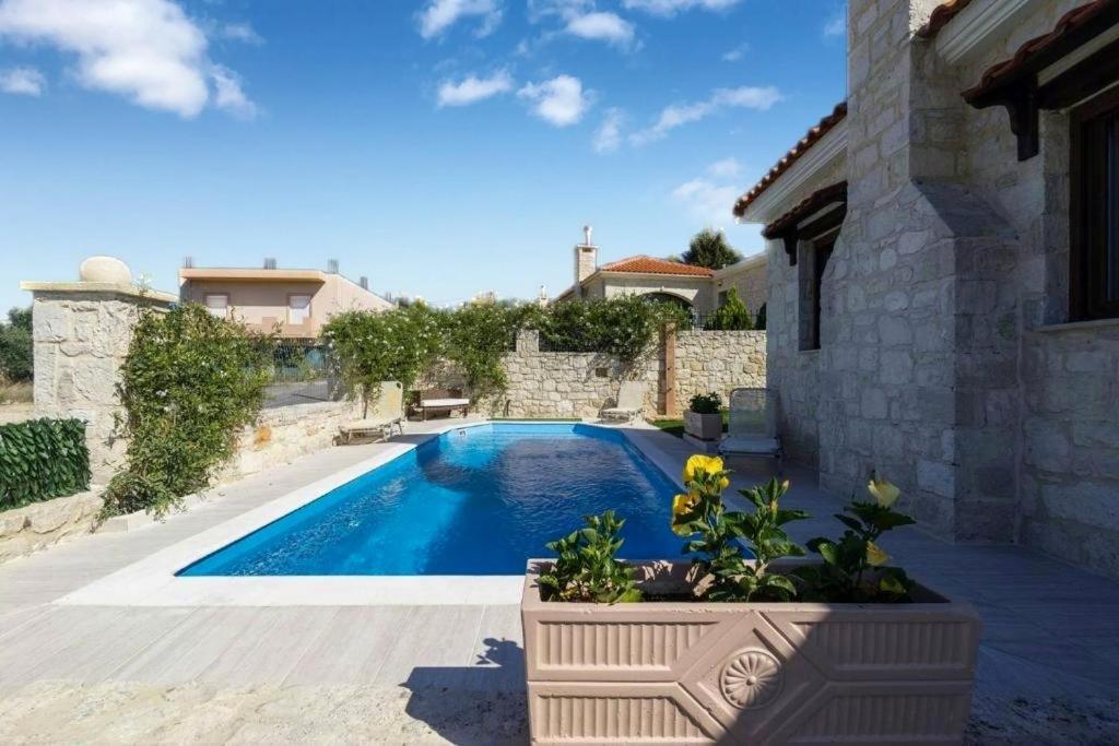 Heraklion Twins House - Private Pool Retreat Episkopí- Rethimno Exterior foto