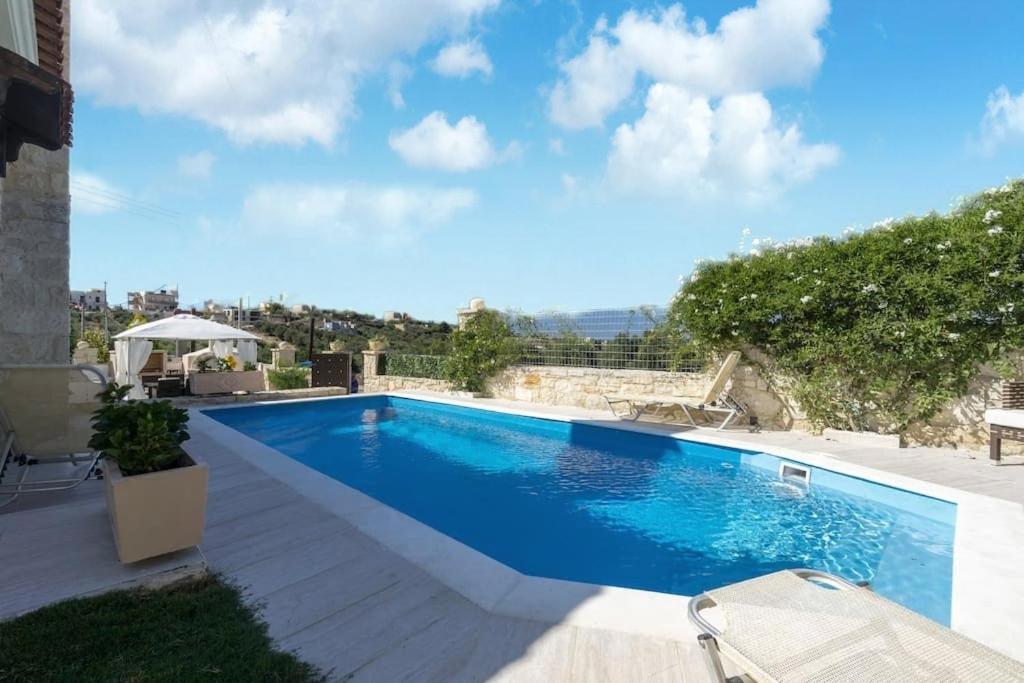 Heraklion Twins House - Private Pool Retreat Episkopí- Rethimno Exterior foto